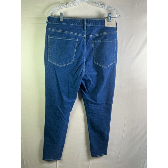 Seven7 Womens Skinny Jeans Dark Wash High Rise Stretch Denim Size 12 - Picture 3 of 8
